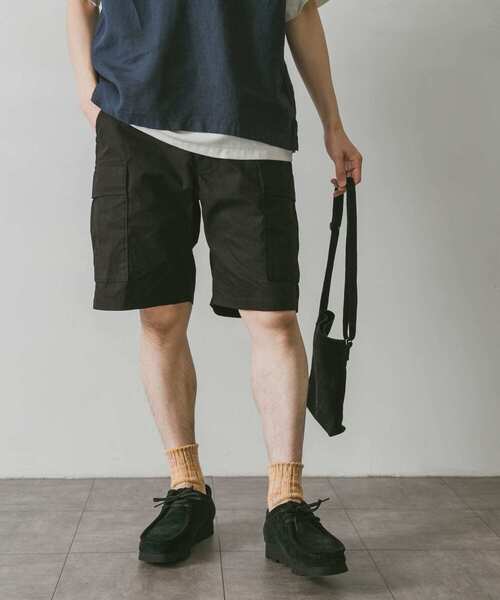URBAN RESEARCH DOORS（アーバンリサーチドアーズ）の「『別注』GOLDEN MILLS×DOORS　 J/F SHORT（その他パンツ・メンズ・ブラック/オリーブ・MEDIUM/LARGE）」の15枚目の写真