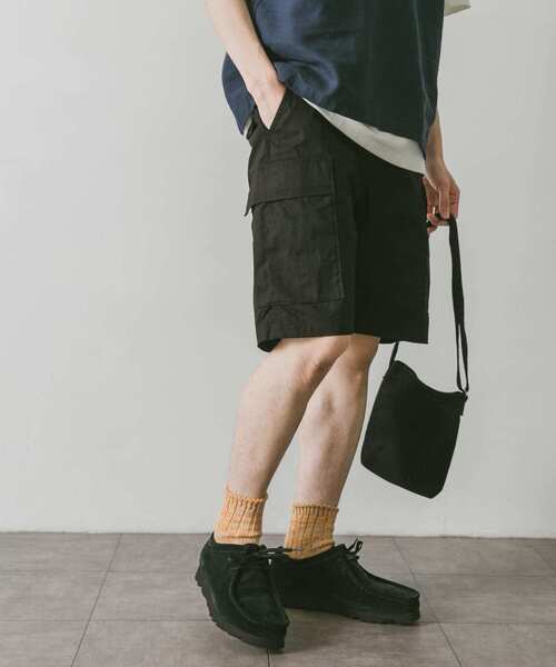URBAN RESEARCH DOORS（アーバンリサーチドアーズ）の「『別注』GOLDEN MILLS×DOORS　 J/F SHORT（その他パンツ・メンズ・ブラック/オリーブ・MEDIUM/LARGE）」の18枚目の写真
