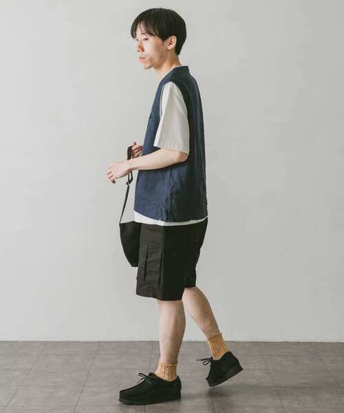 URBAN RESEARCH DOORS（アーバンリサーチドアーズ）の「『別注』GOLDEN MILLS×DOORS　 J/F SHORT（その他パンツ・メンズ・ブラック/オリーブ・MEDIUM/LARGE）」の22枚目の写真