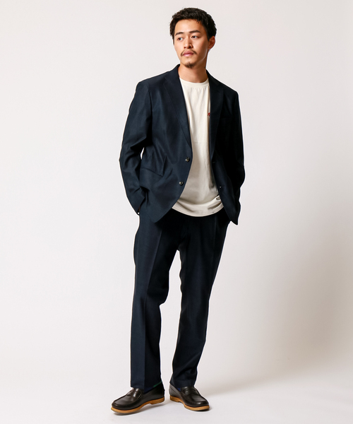 B.C STOCK(ベーセーストック)の「エアホールジャージPT(その他パンツ・メンズ・ネイビー/グレー・SMALL/MEDIUM/LARGE)」の11枚目の写真