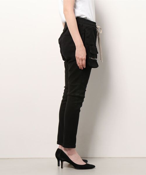 DANKE SCHON(ダンケシェーン)の「DankeSchon/ダンケシェーン/TCBLK FLAP PANTS/フラップパンツ(その他パンツ・レディース・ブラック・SMALL/MEDIUM/LARGE/X-LARGE)」の2枚目の写真