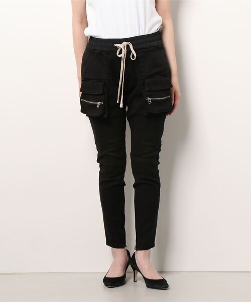 DANKE SCHON(ダンケシェーン)の「DankeSchon/ダンケシェーン/TCBLK FLAP PANTS/フラップパンツ(その他パンツ・レディース・ブラック・SMALL/MEDIUM/LARGE/X-LARGE)」の5枚目の写真