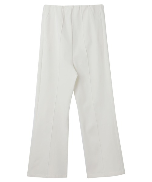 andme（アンドミー）の「【マタニティ】ストレッチフレアパンツ（マタニティウェア/グッズ・レディース・ブラック/ネイビー/ブラウン/オフホワイト/カーキ/ベージュ・M/L）」の13枚目の写真