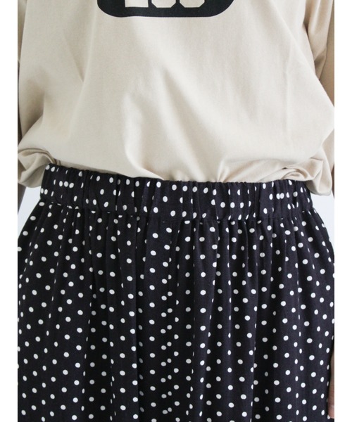 Samansa Mos2（サマンサ モスモス）の「柄アソートイージーパンツ（その他パンツ・レディース・ブラック/ネイビー/ブラウン/オレンジ・ﾌﾘ-）」の19枚目の写真