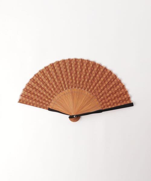 green label relaxing（グリーンレーベルリラクシング）の「SENSU GLR ORIGINAL 22SS 扇子（扇子/うちわ・メンズ・ダークグリーン/ダークブラウン/ベージュ/ロイヤルブルー/ケリー/コバルトブルー/ネイビー/ブラウン・FREE）」の2枚目の写真