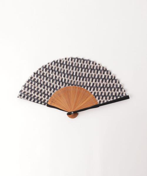 green label relaxing（グリーンレーベルリラクシング）の「SENSU GLR ORIGINAL 22SS 扇子（扇子/うちわ・メンズ・ダークグリーン/ダークブラウン/ベージュ/ロイヤルブルー/ケリー/コバルトブルー/ネイビー/ブラウン・FREE）」の6枚目の写真