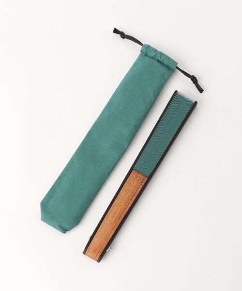 green label relaxing（グリーンレーベルリラクシング）の「SENSU GLR ORIGINAL 22SS 扇子（扇子/うちわ・メンズ・ダークグリーン/ダークブラウン/ベージュ/ロイヤルブルー/ケリー/コバルトブルー/ネイビー/ブラウン・FREE）」の20枚目の写真