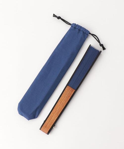 green label relaxing（グリーンレーベルリラクシング）の「SENSU GLR ORIGINAL 22SS 扇子（扇子/うちわ・メンズ・ダークグリーン/ダークブラウン/ベージュ/ロイヤルブルー/ケリー/コバルトブルー/ネイビー/ブラウン・FREE）」の21枚目の写真