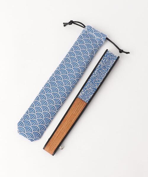 green label relaxing（グリーンレーベルリラクシング）の「SENSU GLR ORIGINAL 22SS 扇子（扇子/うちわ・メンズ・ダークグリーン/ダークブラウン/ベージュ/ロイヤルブルー/ケリー/コバルトブルー/ネイビー/ブラウン・FREE）」の22枚目の写真