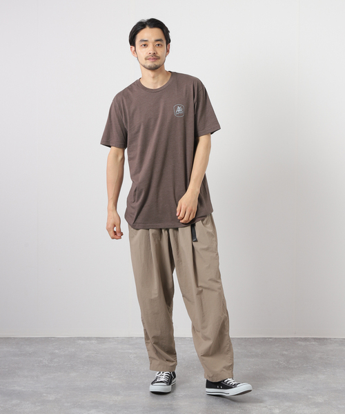 JOURNAL STANDARD(ジャーナルスタンダード)の「ADVENTURE 16 フットプリントTシャツ(Tシャツ/カットソー・メンズ・ホワイト/ブラウン・LARGE/X-LARGE)」の3枚目の写真