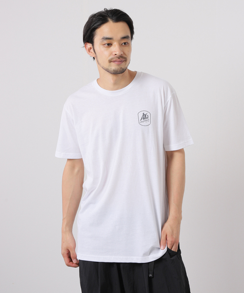 JOURNAL STANDARD(ジャーナルスタンダード)の「ADVENTURE 16 フットプリントTシャツ(Tシャツ/カットソー・メンズ・ホワイト/ブラウン・LARGE/X-LARGE)」の7枚目の写真