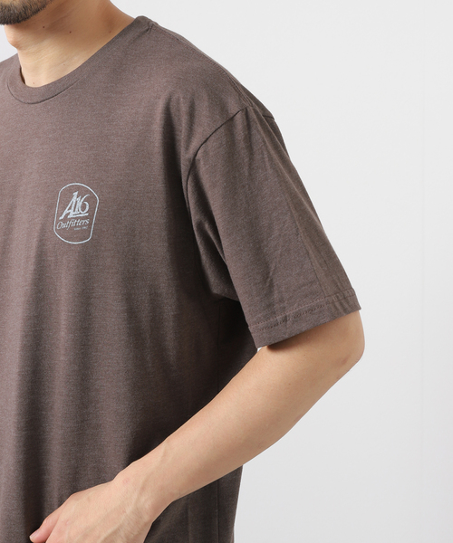 JOURNAL STANDARD(ジャーナルスタンダード)の「ADVENTURE 16 フットプリントTシャツ(Tシャツ/カットソー・メンズ・ホワイト/ブラウン・LARGE/X-LARGE)」の8枚目の写真