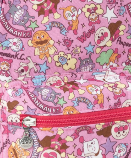 ANPANMAN KIDS COLLECTION（アンパンマンキッズコレクション）の「落書き総柄リュック【11L】（バックパック/リュック・キッズ・ピンク/オフホワイト・11）」の8枚目の写真