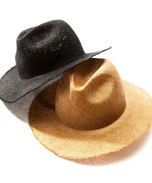 BEAUTY&YOUTH UNITED ARROWS(ビューティーアンドユースユナイテッドアローズ)の「【WEB限定】 <Racal> ∴ ロングブリムクラッシュハット(ハット・メンズ・ブラック/ナチュラル・ONE SIZE)」の7枚目の写真