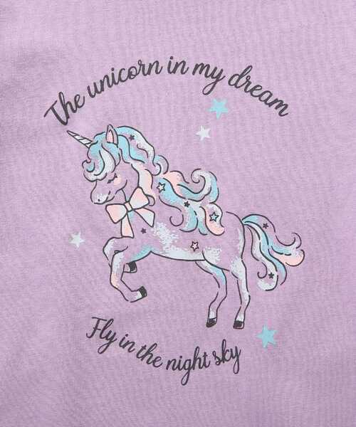 SHOO・LA・RUE（シューラルー）の「◆【90-140cm】綿天竺4柄GIRLSロンTシャツ（Tシャツ/カットソー・キッズ・アイボリー/ライトブルー/ライトパープル/ベビーピンク・12/11/14/10/13/09）」の10枚目の写真