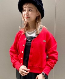 LACOSTE for BEAMS BOY / 別注 ショート カーディガン