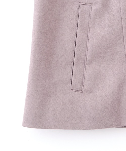 PROPORTION BODY DRESSING（プロポーションボディドレッシング）の「フェイクスエードライダース / 1212255901（ライダースジャケット・レディース・オフホワイト/グレー・MEDIUM/SMALL）」の19枚目の写真