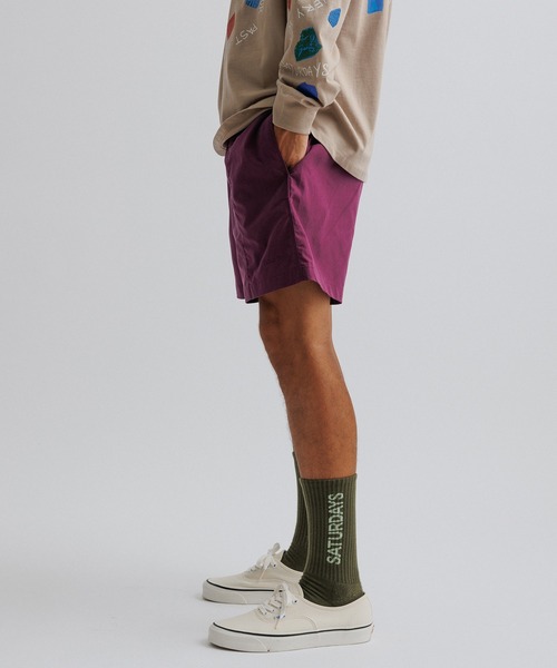 【セール】Mario Tencel Short（その他パンツ）｜Saturdays NYC（サタデーズ ニューヨークシティ ）