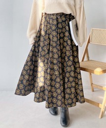 AS KNOW AS plus（アズノゥアズプラス）の「♪ベルト付ボリュームロングスカート（スカート）」