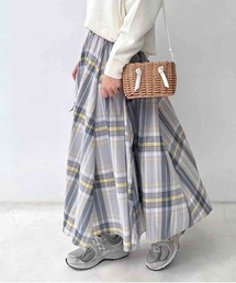 AS KNOW AS plus | ♪ベルト付ボリュームロングスカート(スカート)