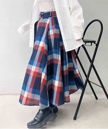 AS KNOW AS plus | ♪ベルト付ボリュームロングスカート(スカート)