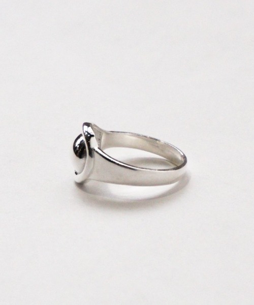 乱痴気（ランチキ）の「round ring（リング・メンズ・シルバー・8/9）」の3枚目の写真