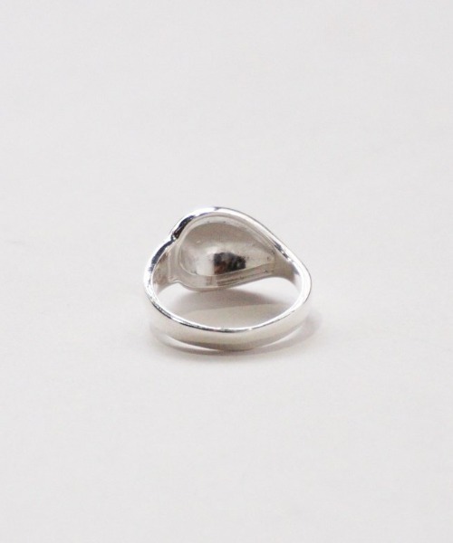 乱痴気（ランチキ）の「round ring（リング・メンズ・シルバー・8/9）」の4枚目の写真