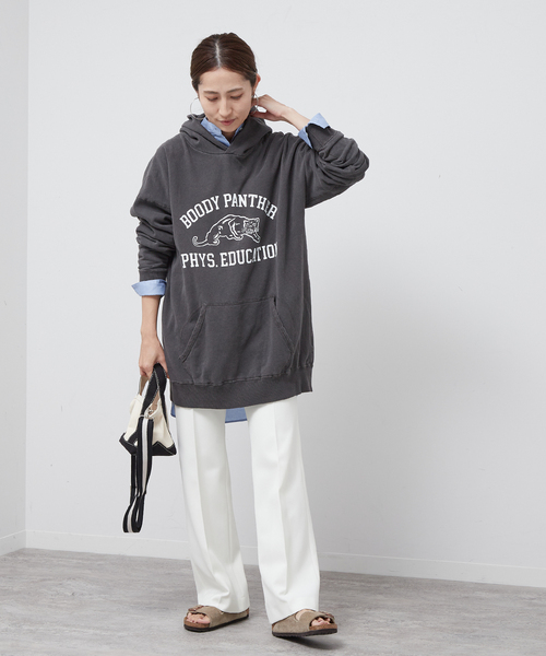 FRAMeWORK（フレームワーク）の「センタープレススラックス（その他パンツ・レディース・ホワイト/ブラック/グレー・40/38/36）」の8枚目の写真