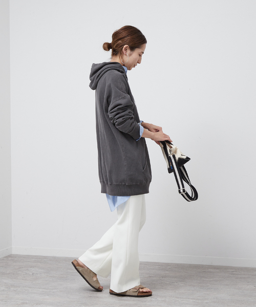 FRAMeWORK（フレームワーク）の「センタープレススラックス（その他パンツ・レディース・ホワイト/ブラック/グレー・40/38/36）」の7枚目の写真