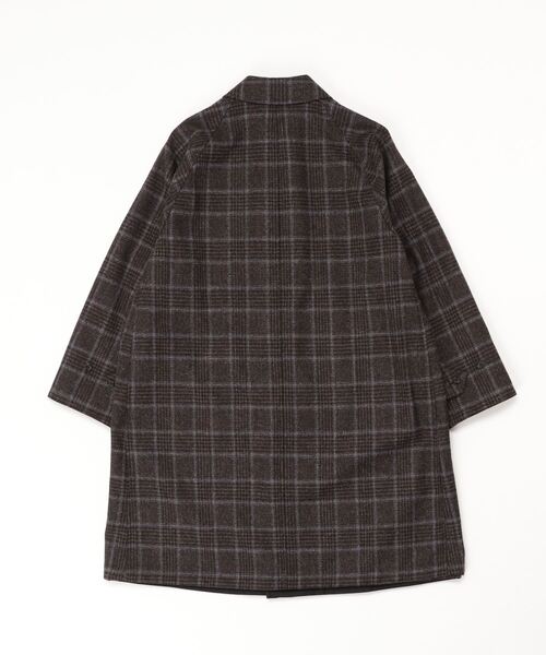 ANATOMICA（アナトミカ）の「ANATOMICA / アナトミカ：SINGLE RAGLAN Ⅱ S-P GABARDINE：530-552-02[MUS]（ムートンコート・メンズ・ブラック・46/48）」の2枚目の写真