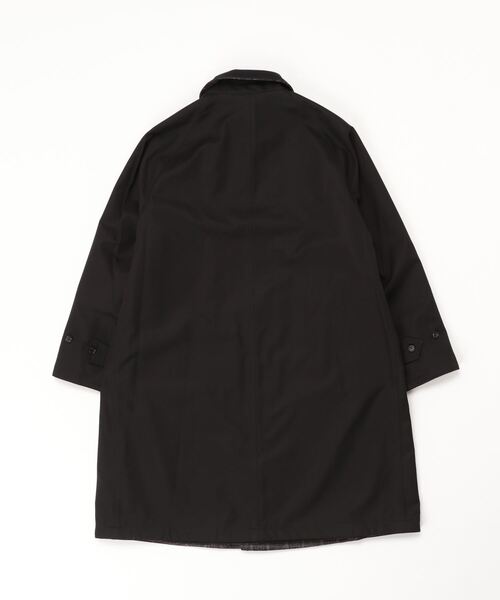 ANATOMICA（アナトミカ）の「ANATOMICA / アナトミカ：SINGLE RAGLAN Ⅱ S-P GABARDINE：530-552-02[MUS]（ムートンコート・メンズ・ブラック・46/48）」の4枚目の写真