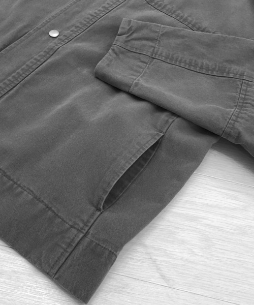 KIIT（キート）の「KIIT キート / WORK JKT ワークジャケット / KIO-Y98A-010（デニムジャケット・メンズ・ブラウン/アイボリー/ブラック・3/1/2）」の11枚目の写真