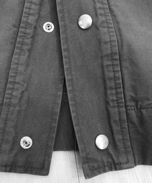 KIIT（キート）の「KIIT キート / WORK JKT ワークジャケット / KIO-Y98A-010（デニムジャケット・メンズ・ブラウン/アイボリー/ブラック・3/1/2）」の12枚目の写真