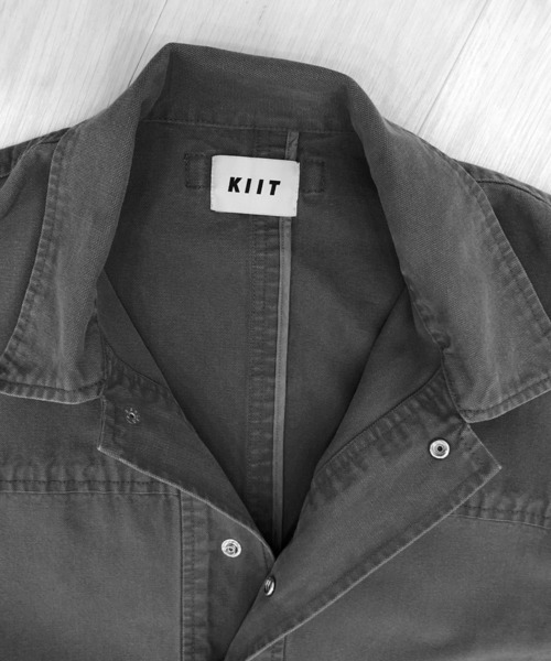 KIIT（キート）の「KIIT キート / WORK JKT ワークジャケット / KIO-Y98A-010（デニムジャケット・メンズ・ブラウン/アイボリー/ブラック・3/1/2）」の13枚目の写真