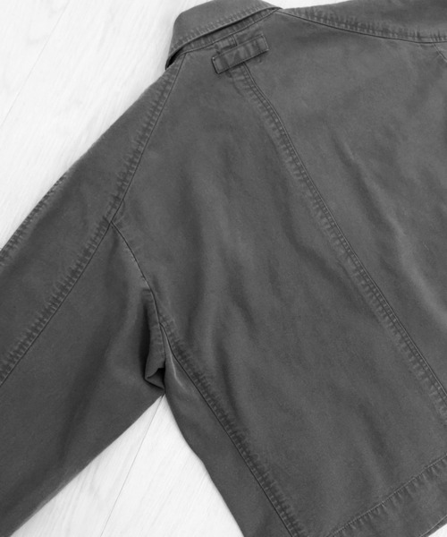 KIIT（キート）の「KIIT キート / WORK JKT ワークジャケット / KIO-Y98A-010（デニムジャケット・メンズ・ブラウン/アイボリー/ブラック・3/1/2）」の14枚目の写真