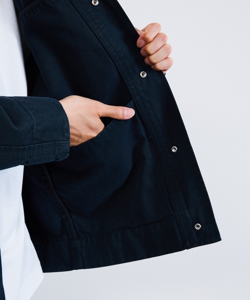 KIIT（キート）の「KIIT キート / WORK JKT ワークジャケット / KIO-Y98A-010（デニムジャケット・メンズ・ブラウン/アイボリー/ブラック・3/1/2）」の21枚目の写真