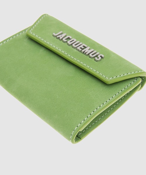 JAQUEMUS（ジャックムス）の「LE PORTE JACQUEMUS（財布・レディース・グリーン・ONE SIZE）」の3枚目の写真