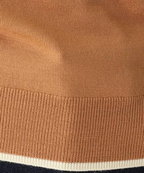 OPAQUE.CLIP（オペークドットクリップ）の「◆【大草直子さんコラボ】ウール半袖ニット（ニット/セーター・レディース・キャメル/ワイン/ダークグレー/ブラック・36/40/38）」の7枚目の写真