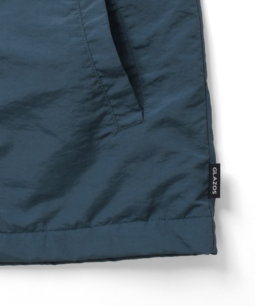 GLAZOS（グラソス）の「コーチジャケット（ナイロンジャケット・キッズ・カーキ/ブラック/ブルー・140cm/150cm/160cm/170cm）」の15枚目の写真