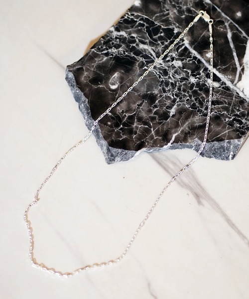 MEMENTISM(メメントイズム)の「MADE IN ITALY SILVER925 CHAIN NECKLACE ロロマリーナチェーンネックレス(ネックレス・メンズ・シルバー・FREE)」の1枚目の写真