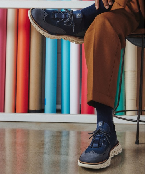 5.ゼログランド ウィングオックスフォード 5.ゼログランド ウィングオックスフォード mens. 0.0 | COLE_HAAN