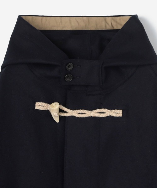 HAVERSACK(ハバーザック)の「HAVERSACK | メルトンダッフルコート WOMEN(ダッフルコート・レディース・ネイビー/ベージュ・1)」の11枚目の写真