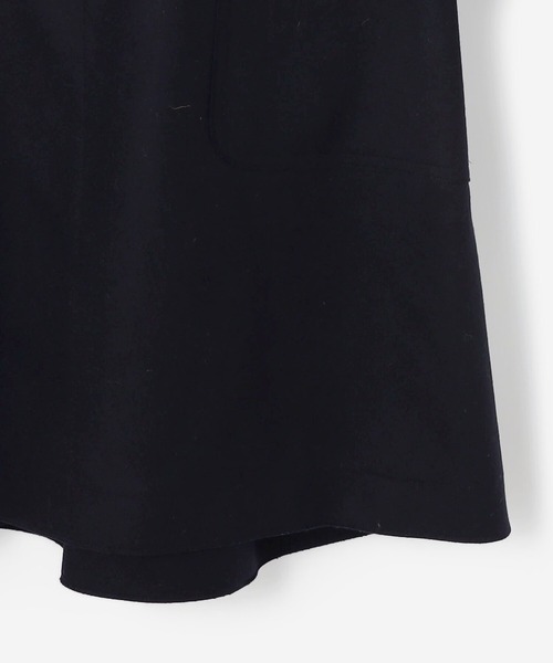 HAVERSACK(ハバーザック)の「HAVERSACK | メルトンダッフルコート WOMEN(ダッフルコート・レディース・ネイビー/ベージュ・1)」の13枚目の写真