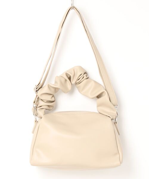 flower（フラワー）の「クラシックシャーリングバッグ（ハンドバッグ・レディース・ベージュ・FREE）」の13枚目の写真