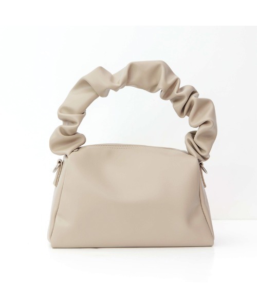 flower（フラワー）の「クラシックシャーリングバッグ（ハンドバッグ・レディース・ベージュ・FREE）」の20枚目の写真