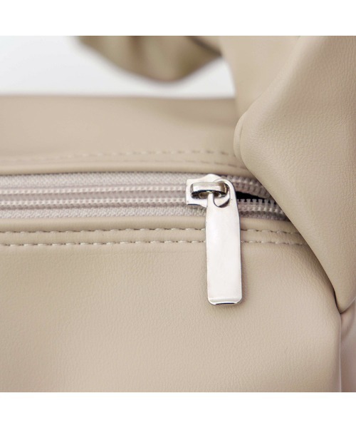 flower（フラワー）の「クラシックシャーリングバッグ（ハンドバッグ・レディース・ベージュ・FREE）」の22枚目の写真