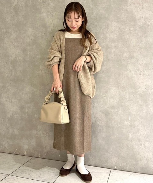 flower（フラワー）の「クラシックシャーリングバッグ（ハンドバッグ・レディース・ベージュ・FREE）」の16枚目の写真