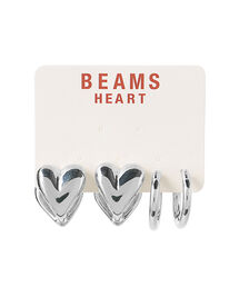 BEAMS HEART | BEAMS HEART / ハート 2セット ピアス(ピアス（両耳用）)