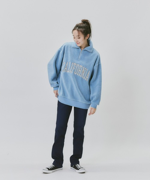 Sweet Camel(スウィートキャメル)の「【Sweet Camel】裏起毛ストレッチストレートパンツ(デニムパンツ・レディース・ダークインディゴブルー・SS/M/L/XL/S)」の11枚目の写真