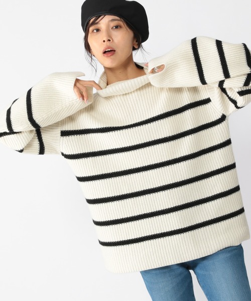 BARNYARDSTORM/ワイドボーダーニット